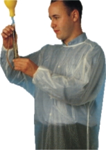 Reusable PVC Long Sleeved Gown